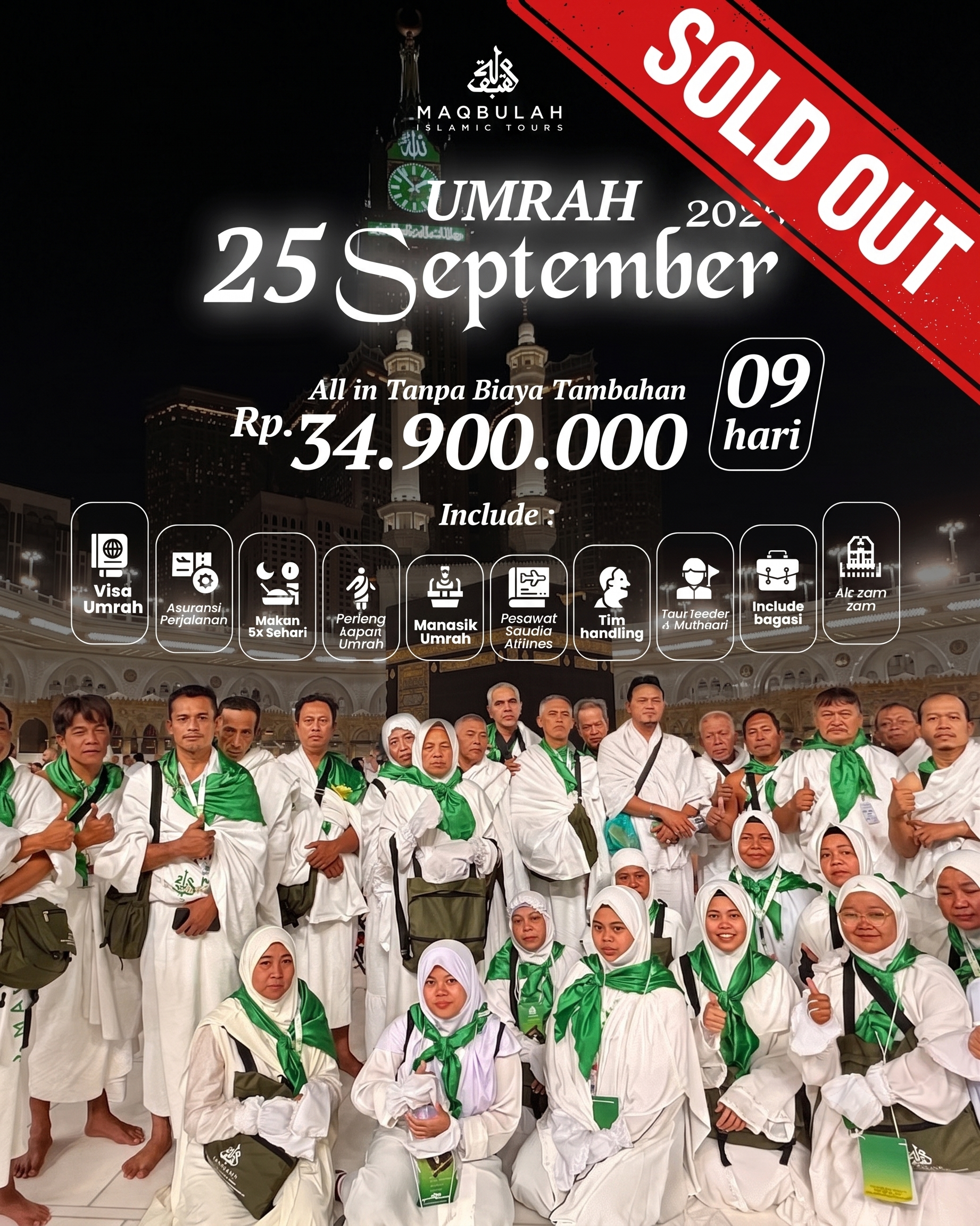 Umroh September 2026 Maqbulah